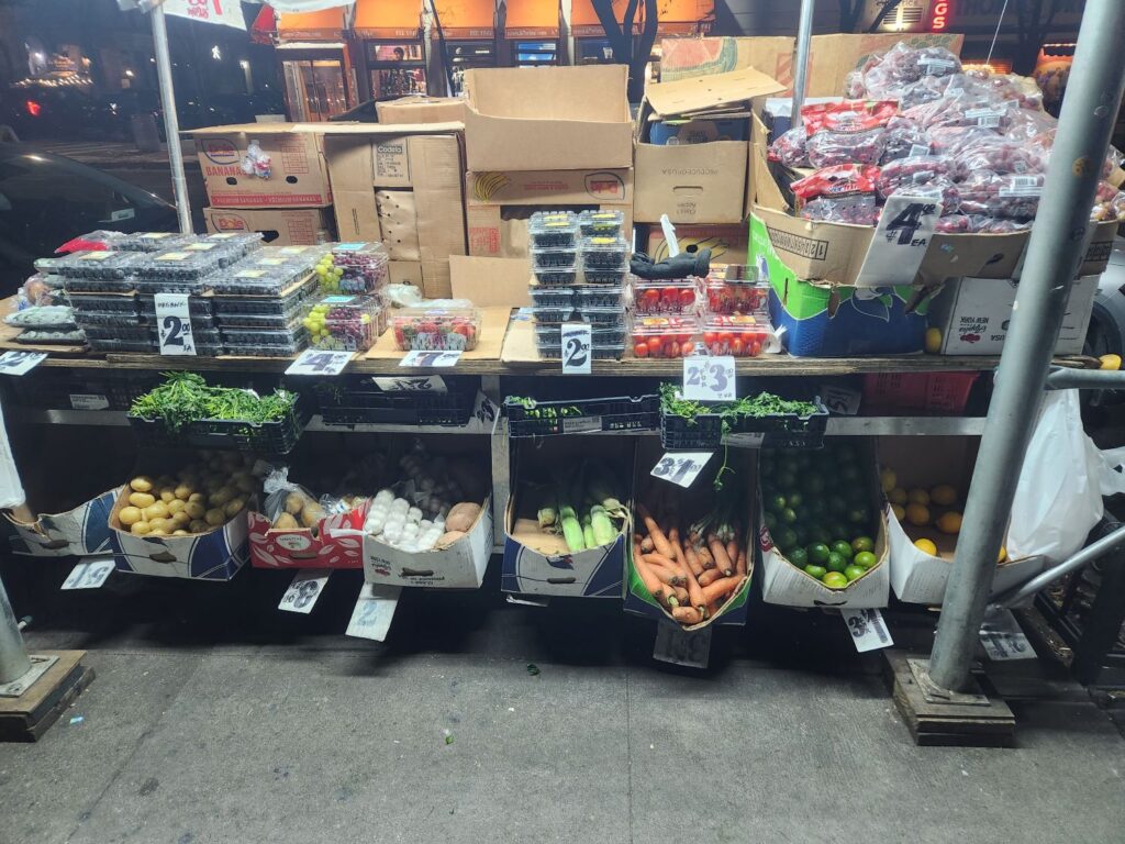 NYC Fruit stand